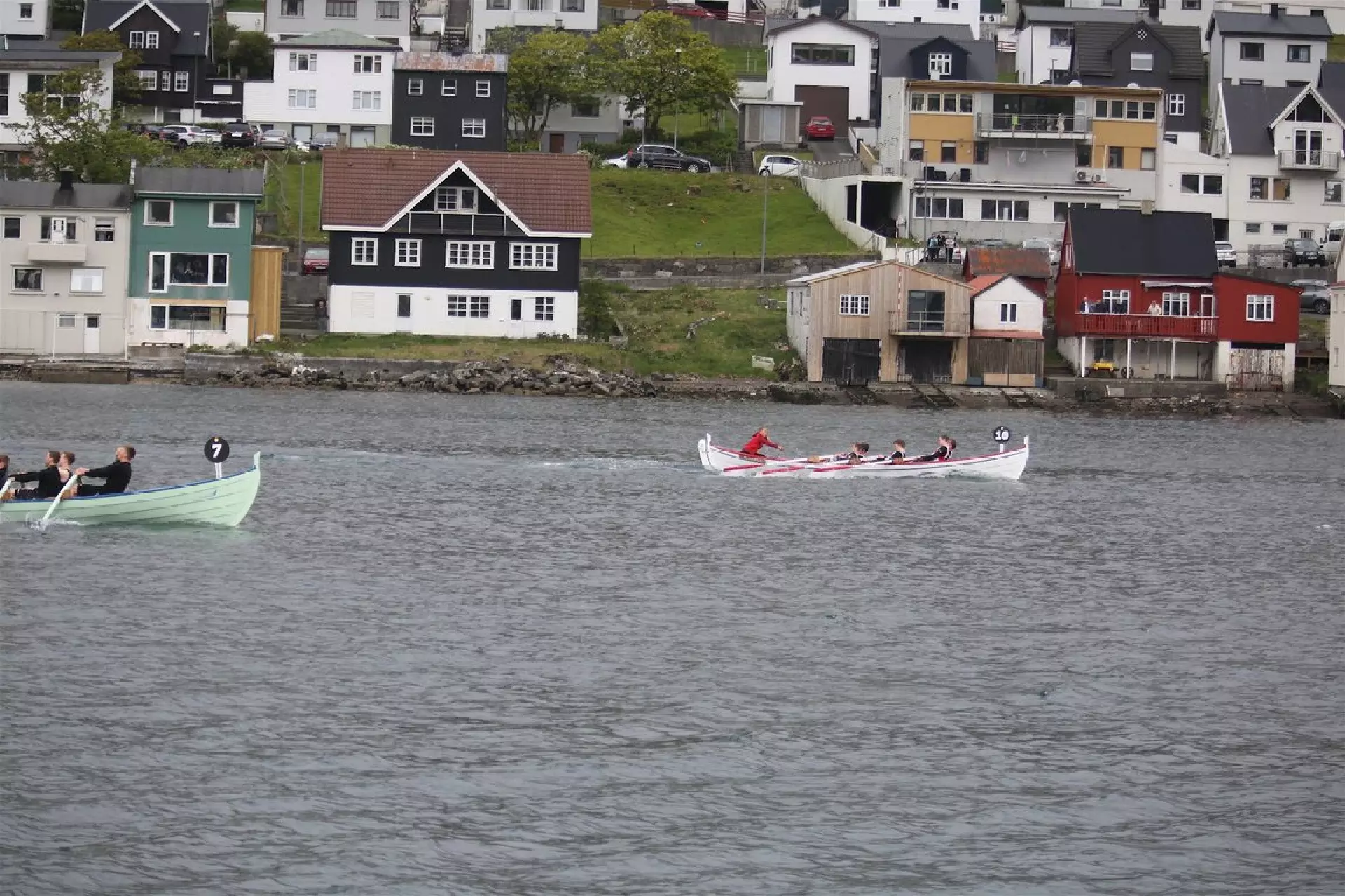 Páll Fangi hjá 6. mannaførum monnum gjørdi ein vørr á Norðoyastevnu