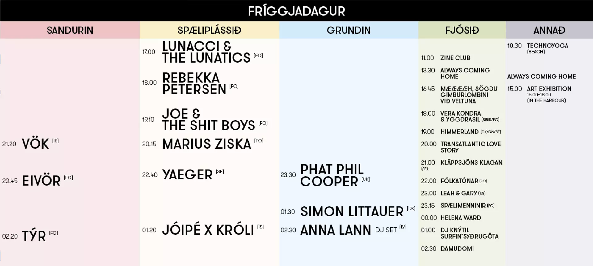 Skráin Fríggjadag