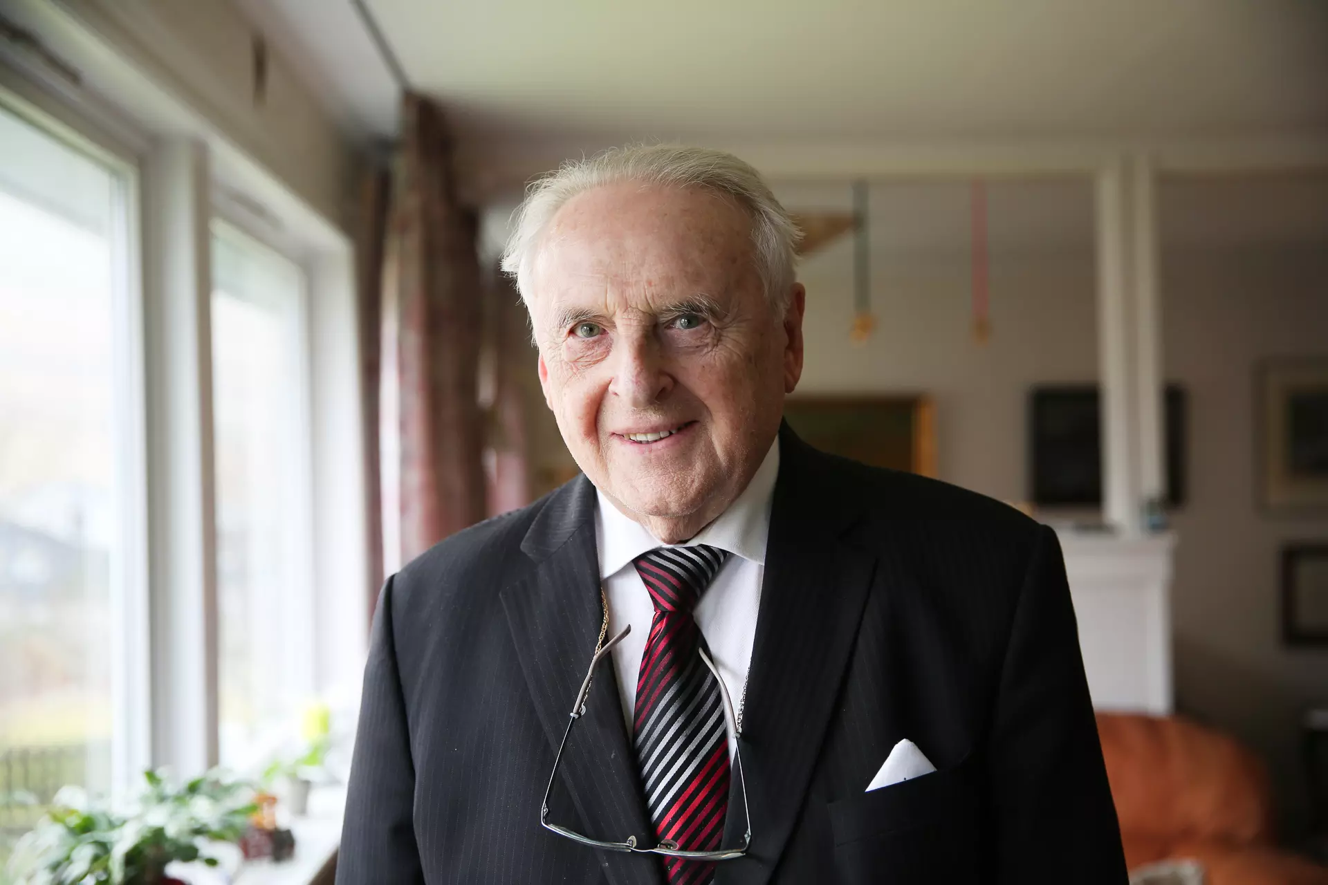 Alex Sólstein er heiðurslimur í Klaksvíkar Hornorkestri