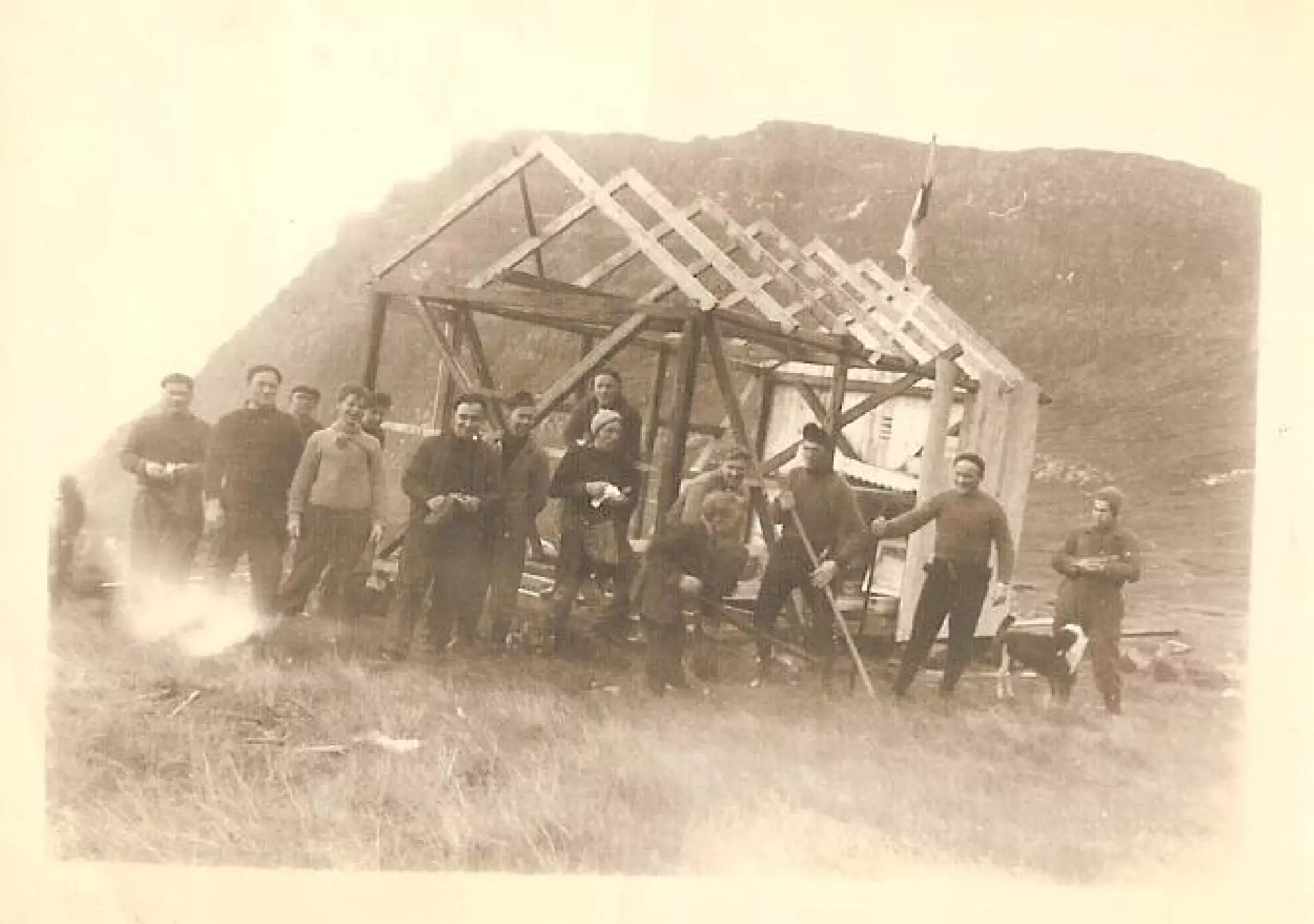 Tá húsið bleiv bygt í 1954