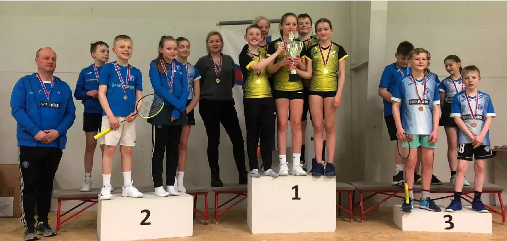 U13: Gull: KBF Silvur: HBF 1 Bronsa: HBF 2