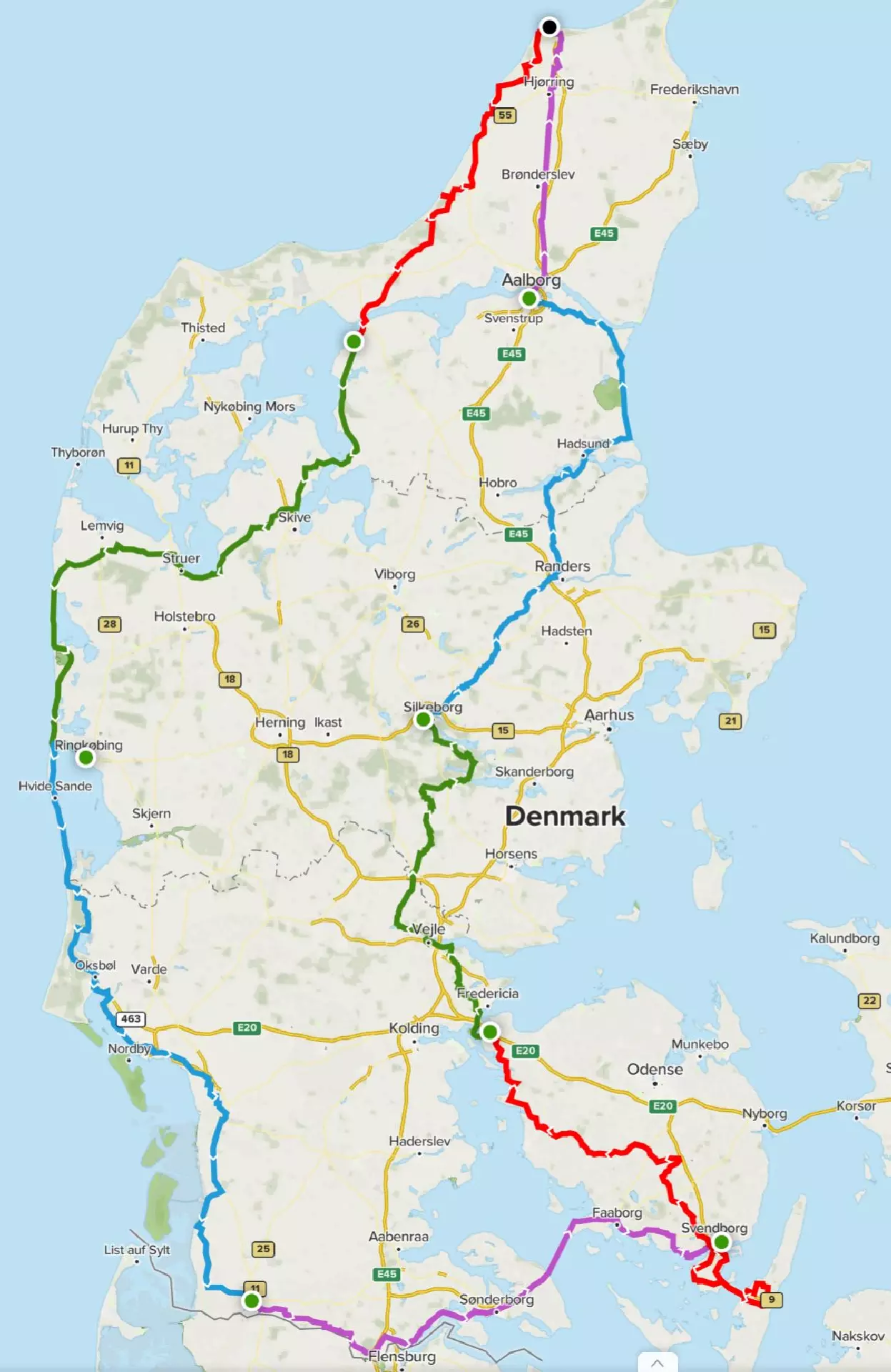Rutan í Danmark