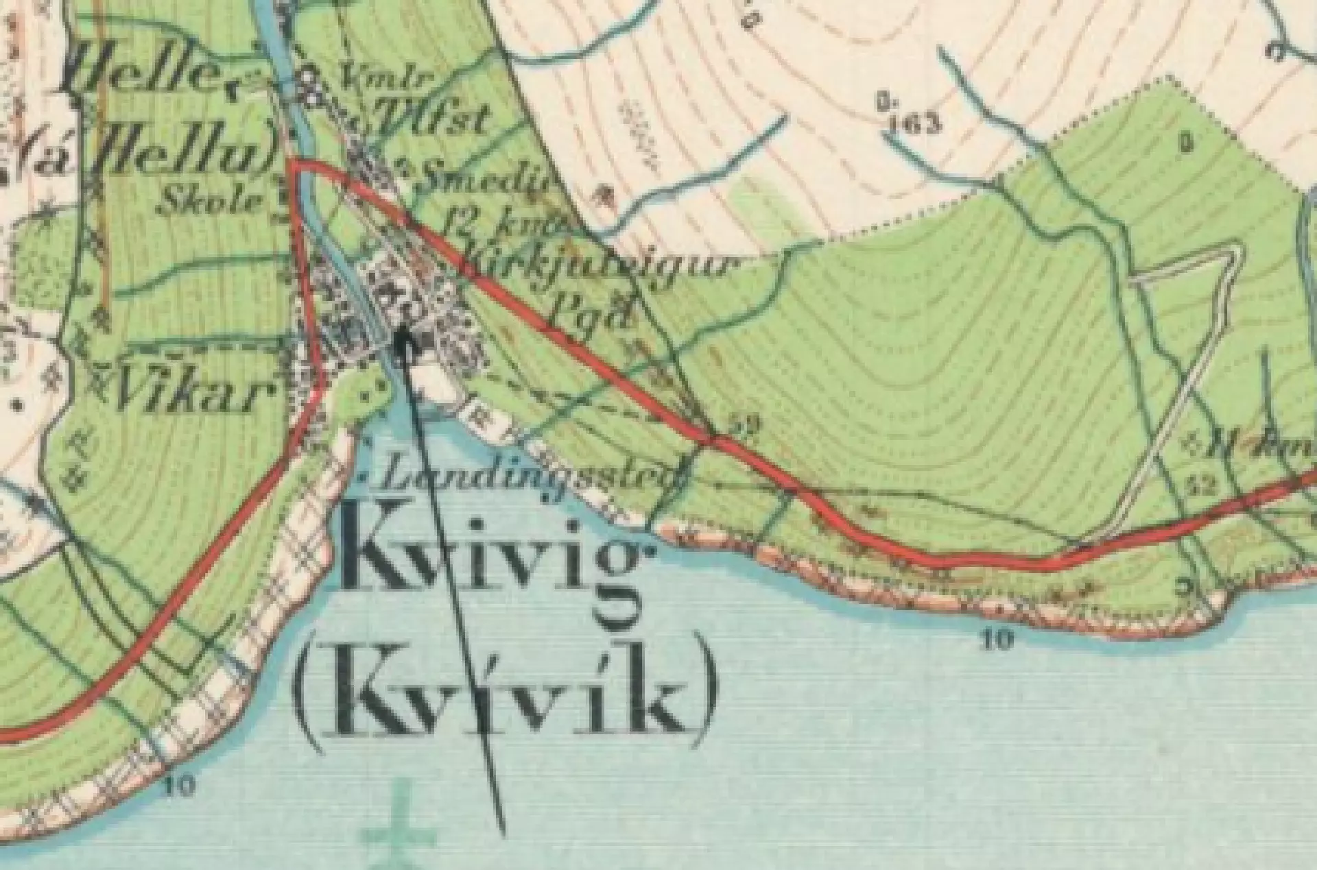 60 føroyakort í 1:100.000 frá ár 1916 til 2013.