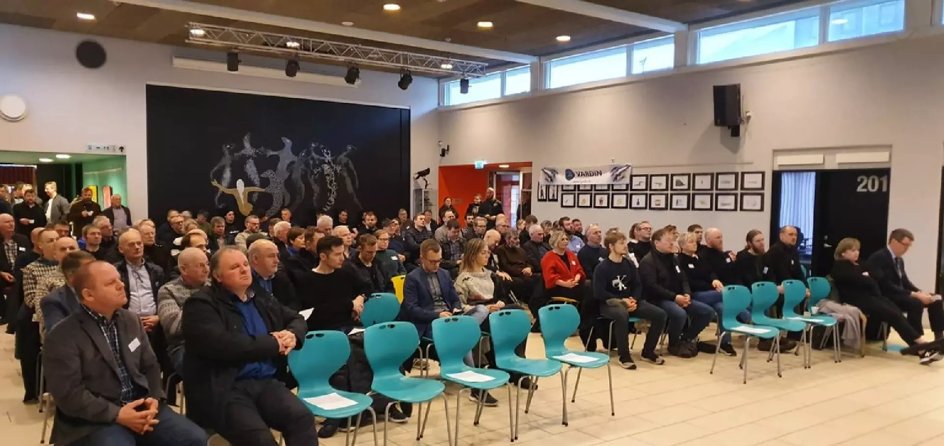 Tá Búnaðarstevnan 2020 varð sett, bert fáar dagar áðrenn korona kom til landið