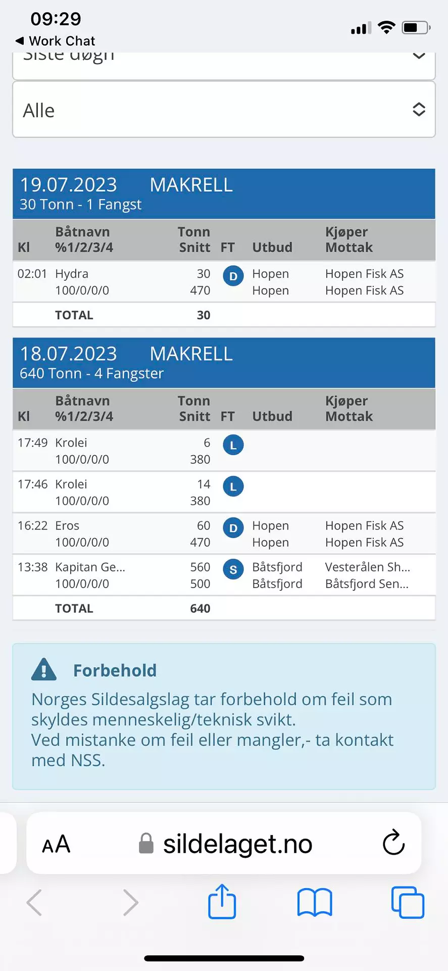 Track fyri Kapitan Gerashenko seinastu 7 dagarnir.