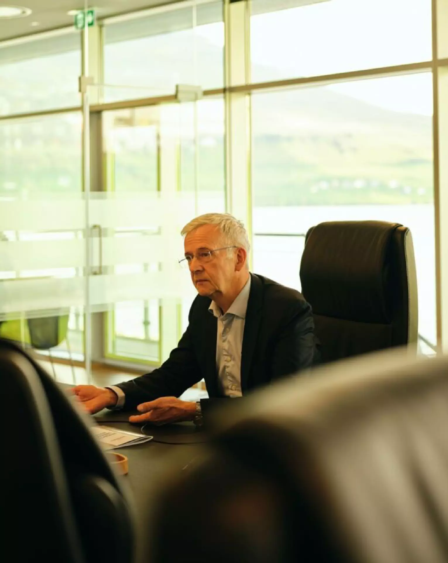 Regin Jacobsen, CEO Bakkafrost. Mynd Tróndur Dalsgarð