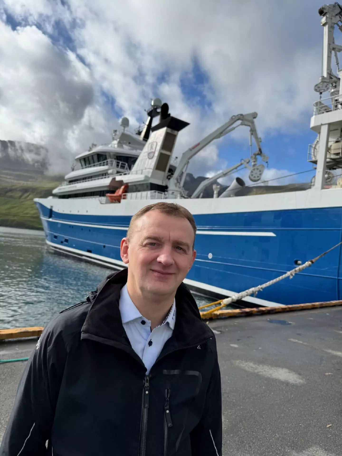 Jógvan S. Jacobsen, søluleiðari á uppisjóvardeildini