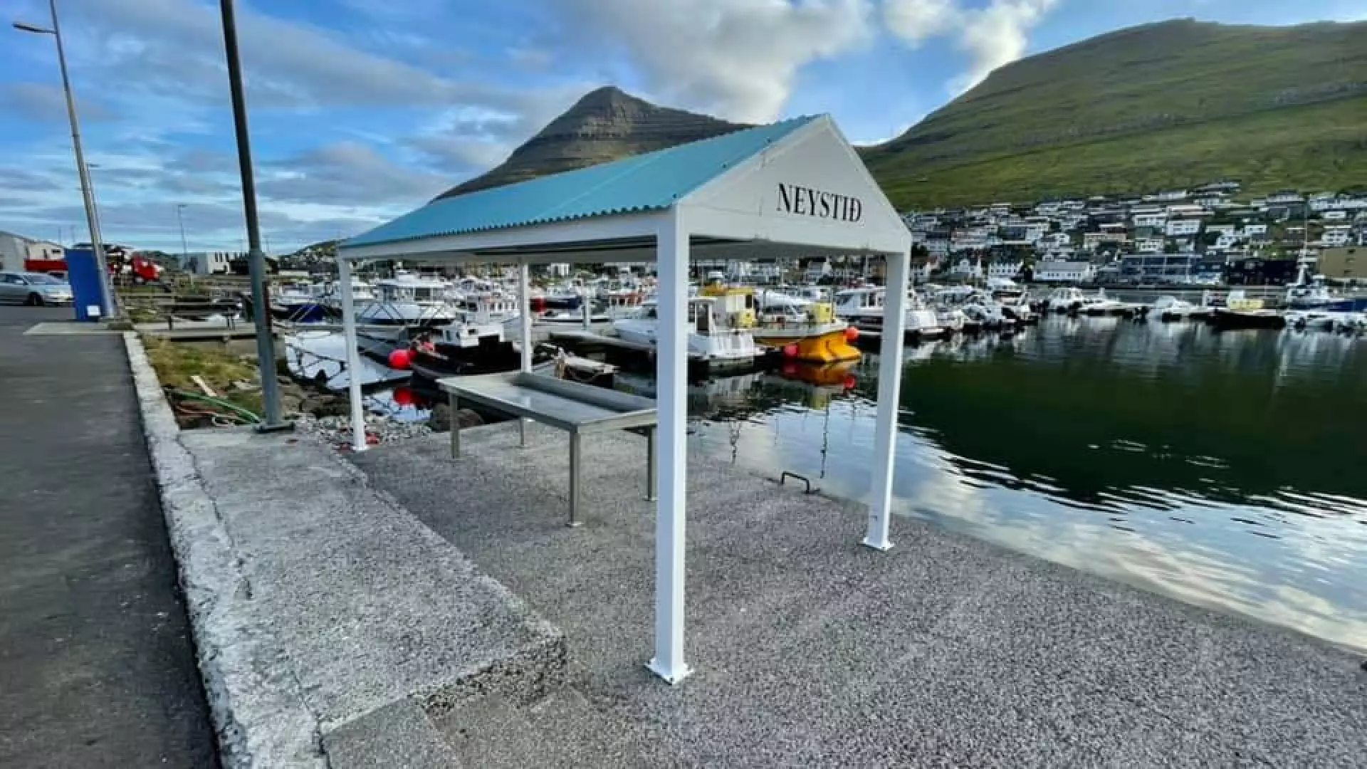 Neystið er keypsstaður í Klaksvík