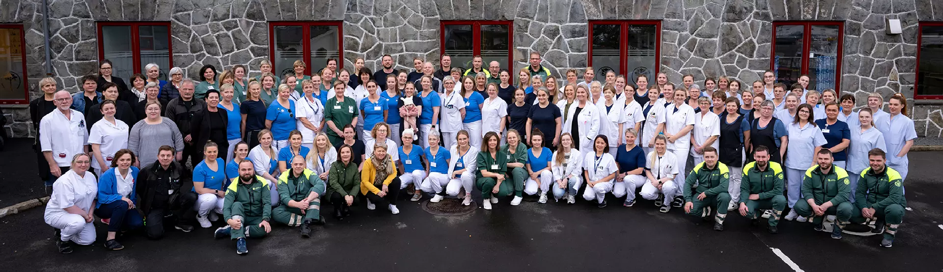 Starvsfólk á Klaksvíkar Sjúkrahúsi