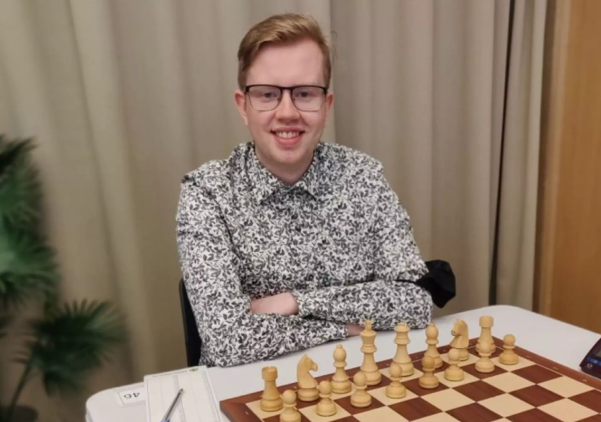27 ára gamli íslendingurin Símun Þórhallsson vann talvkappingina Janus Open II á Eiði.