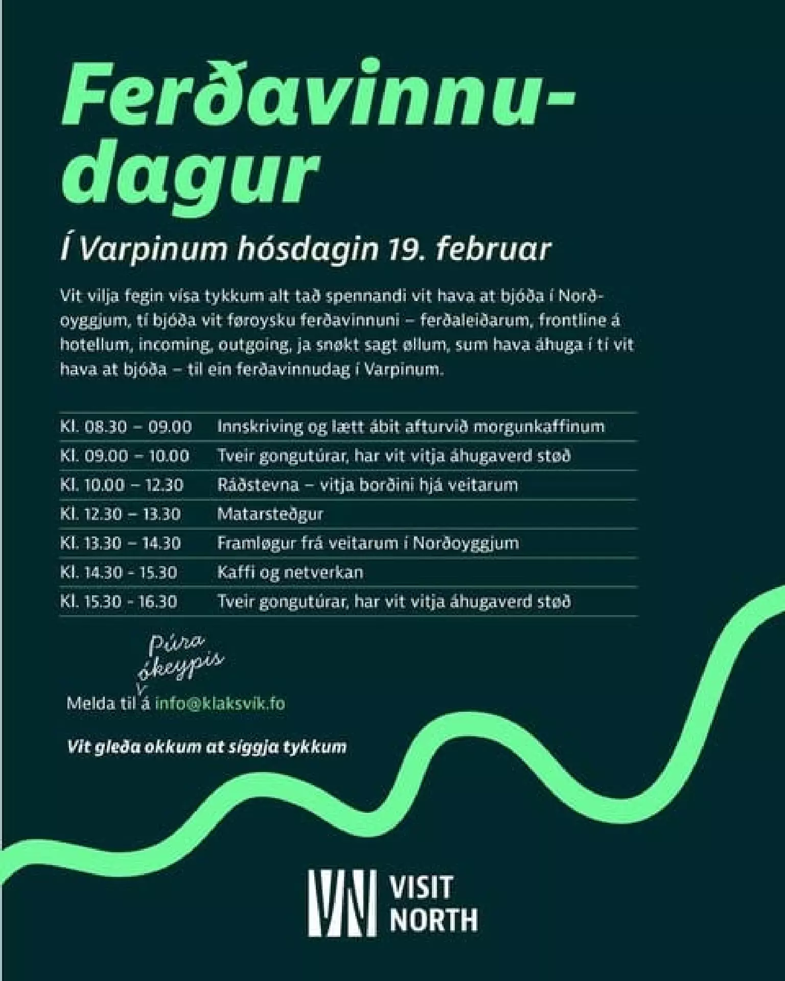 Skráin fyri ferðavinnudagin