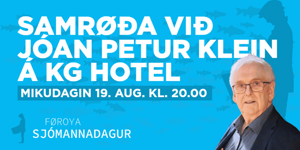 Sjómannadagur 2026 - Jóan Petur Klein
